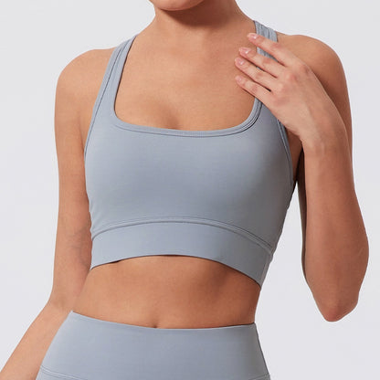 Breathable Sports Bra for Yoga and Gym Supportive and for Running and Fitness Workouts