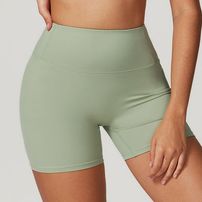 High Waisted Cloud Feel Yoga Shorts for Women Tummy Control Butt Lifting and for Running and Fitness Activities Style 8047