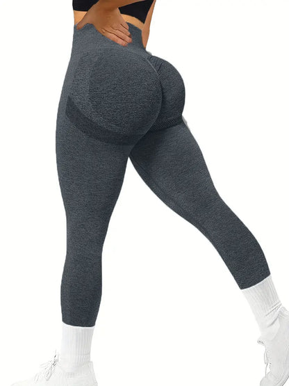 High Waisted Peach Butt Fitness Leggings for Women Slimming Supportive and Yoga Pants for Running Training and Everyday Wear