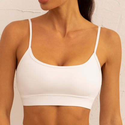 Cross Back Yoga Sports Bra Supportive Sports Bra for Running Fitness and Everyday Wear