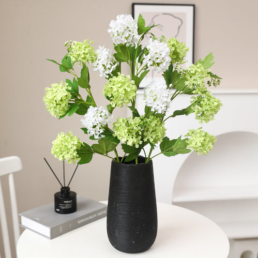 High-Quality Snowball Multi-Head Hydrangea Artificial Flowers for Wedding Decor, Home Accessories, and Photography Props - Stunning Realistic Look and Long-Lasting Beauty