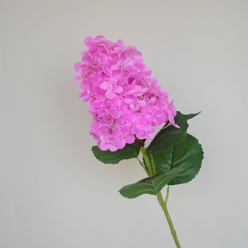 3D Printed Hydrangea Soft Gel Faux Flowers - Moisturizing Realistic Touch for Wedding and Event Decorations