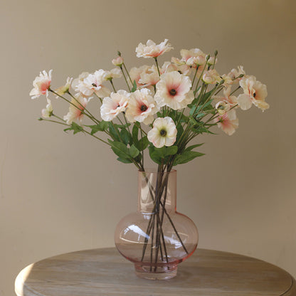 Fresh and Minimalist Nordic-Inspired Artificial Flowers - Silk Peonies & Poppies for Photography & Home Decor