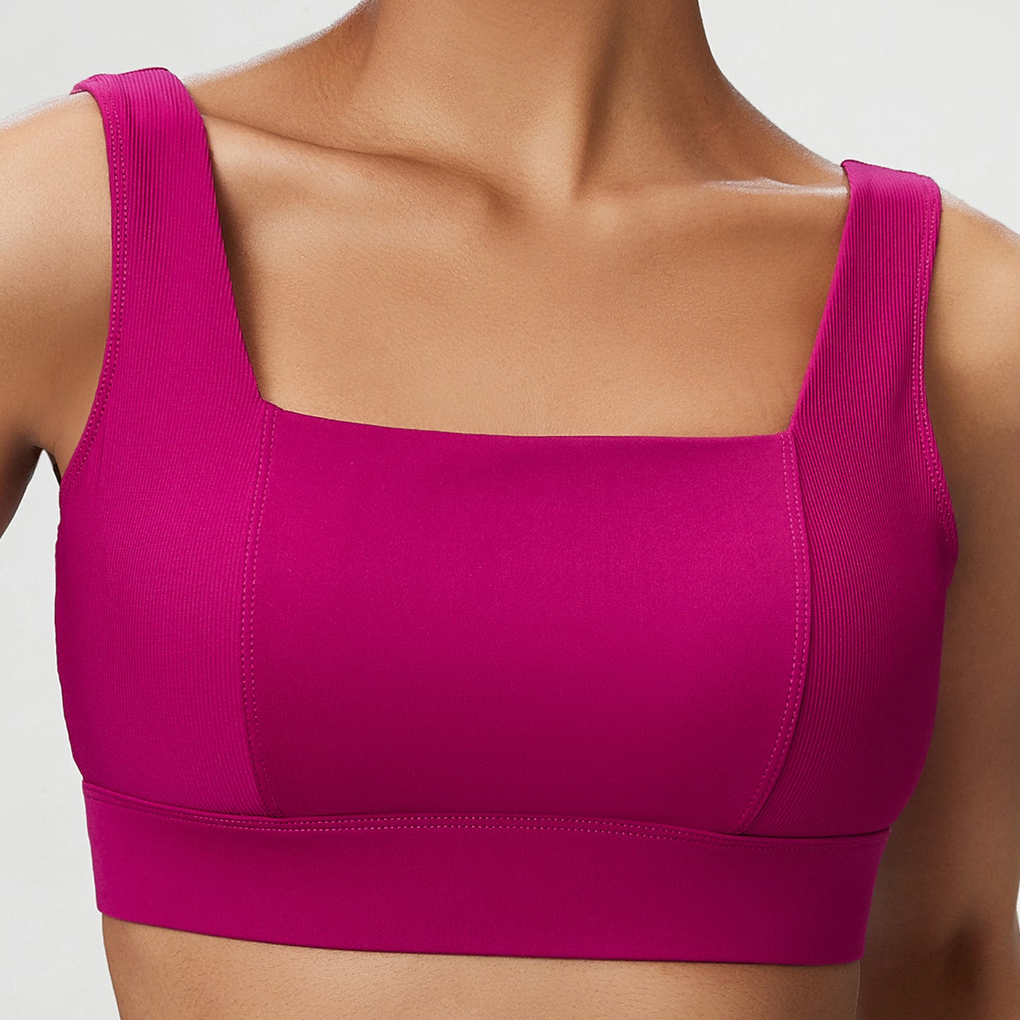 Women s Adjustable Sports Bra with Hidden Cup Support Versatile Yoga Vest for and Style