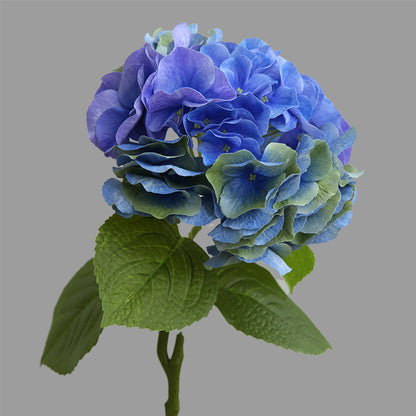 Lifelike Hydrangea Faux Flowers - Soft Gel Feel, Moisture-Retaining, Perfect for Home Decor and Wedding Events