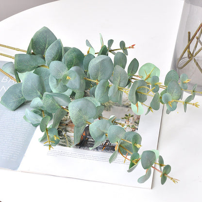 Lifelike Nordic Style Eucalyptus Leaves Decorative Green Plants - Perfect for Home Decor, Weddings, and Special Occasions