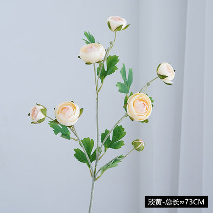 7-Head Silk Lotus Peony Artificial Flowers for Luxurious Home and Hotel Decoration – Perfect for Photography Props