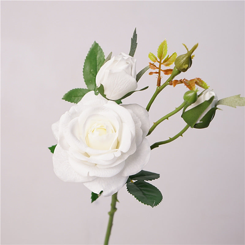 High-Quality Faux Rose Flower Arrangement for Luxurious Home Decoration – Perfect for Living Rooms, Dining Tables, and Wedding Photography