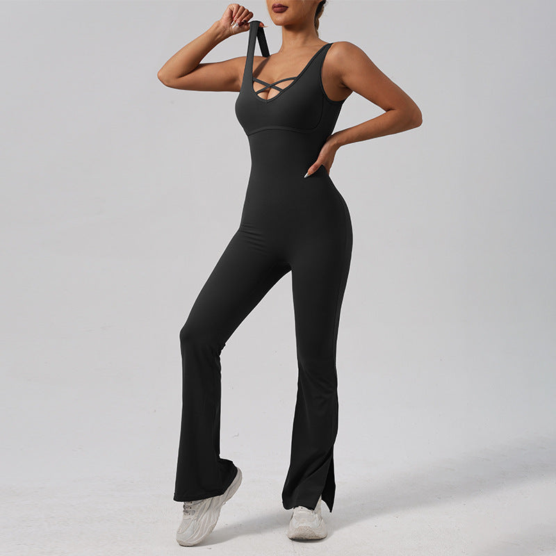 Seamless Lifting Peach Butt Yoga Jumpsuits for Women Available in 2 Colors with Incredible Comfort and Support