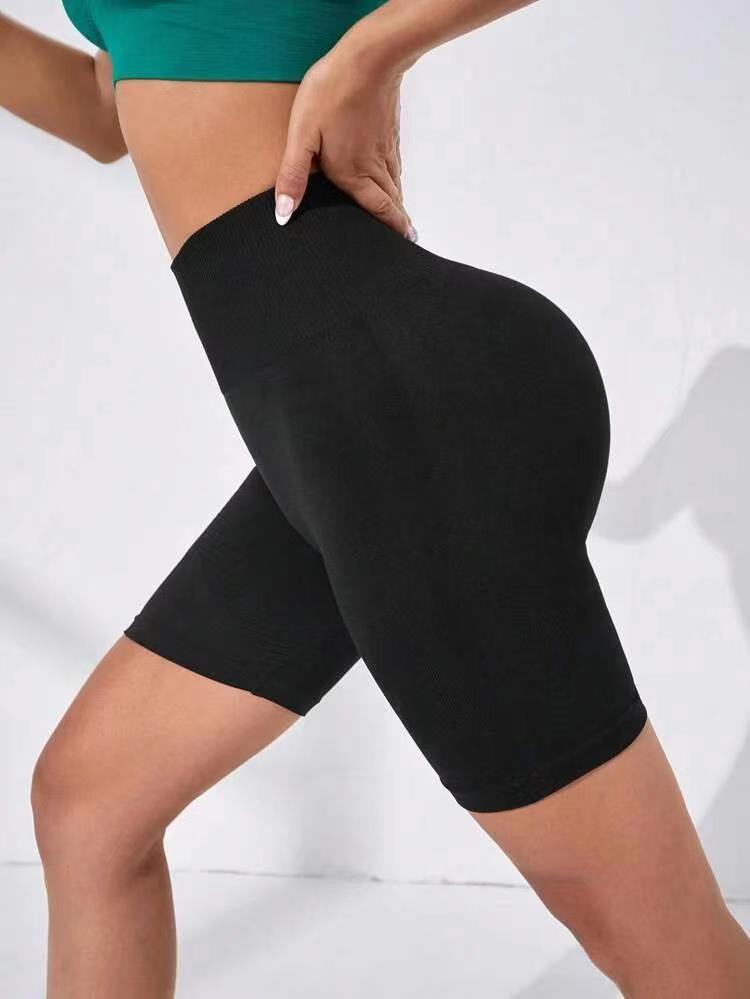 Seamless High Waisted Fitness Leggings for Women Quick Dry Butt Lifting Yoga Shorts for Training Outdoor Activities and Cycling