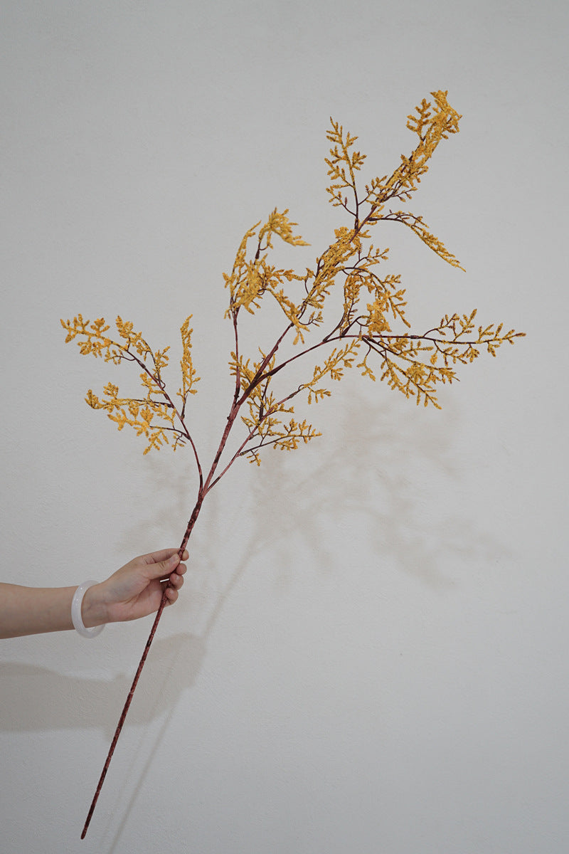 Lifelike Large-Branch Lover's Grass Decorative Flowers - Perfect for Home Décor, Wedding Photography, Business Settings, Living Room, Dining Table Centerpiece, DIY Craft Projects