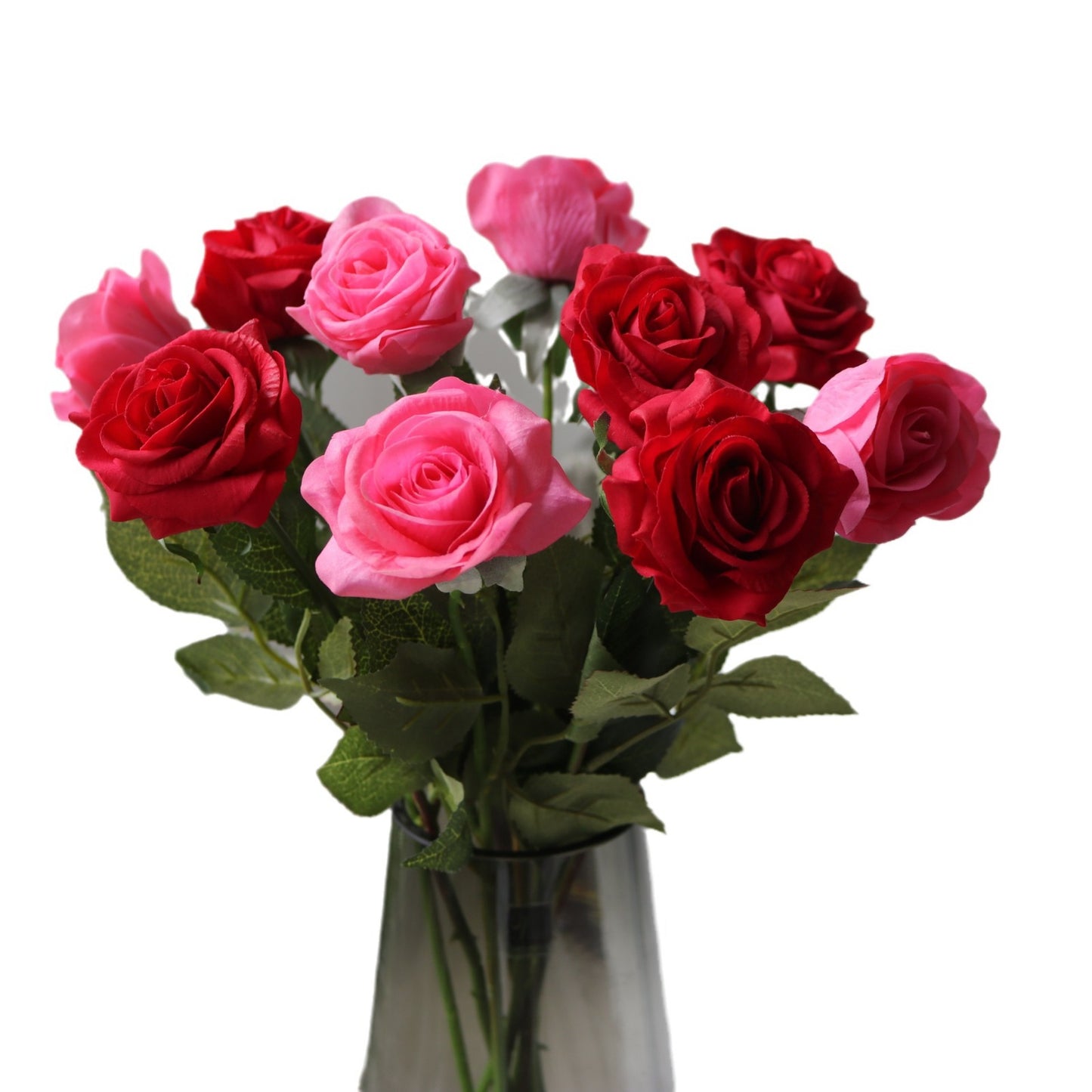 Single-Headed Charming Blushing Rose – Soft Touch Moisturizing Decorative Flower for Home Décor and Photography Props