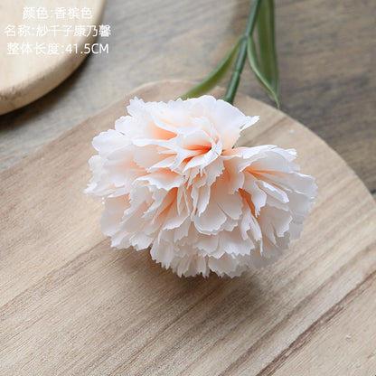 Vibrant Artificial Carnation Flowers for Mother’s Day Celebration - Perfect Home Décor and Wedding Decorations - Realistic MW66770