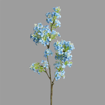 Vibrant Spring Lilac Artificial Flowers - Modern Minimalist Decorative Accents for Hotels and Homes - Stylish and Unique Display Pieces for a Fresh Atmosphere