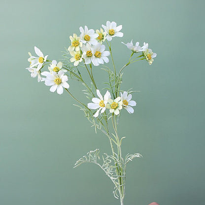 Realistic Cosmos Flowers - Single Stem Stargazer Artificial Flowers for Home Décor, Wedding Celebrations, Photography Props, and Elegant Floral Arrangements