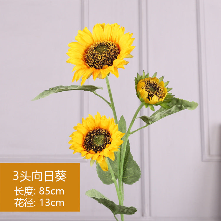 Vibrant Faux Sunflower Bouquet – Stunning Faux Floral Décor for Home and Event Styling - Perfect for Rustic and Modern Decorations