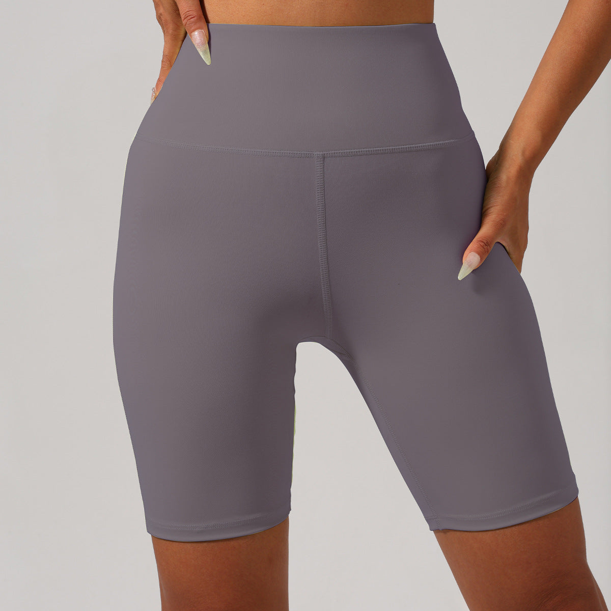 High Waisted Pocket Yoga Shorts for Women and Comfortable 5 Inch Sport Shorts for Workouts and Casual Wear