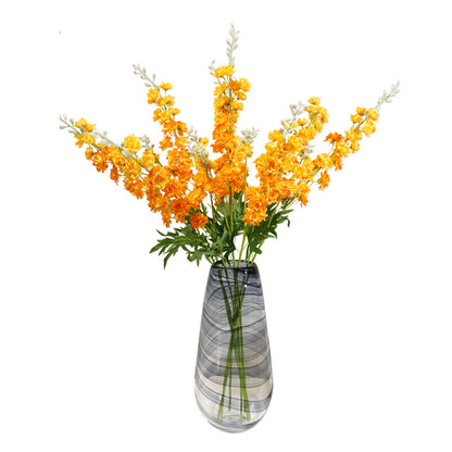 Elegant Dynamic Larkspur Artificial Flowers for Wedding Decorations - Perfect Faux Floral Arrangements for Ceremony, Reception, and Venue Styling