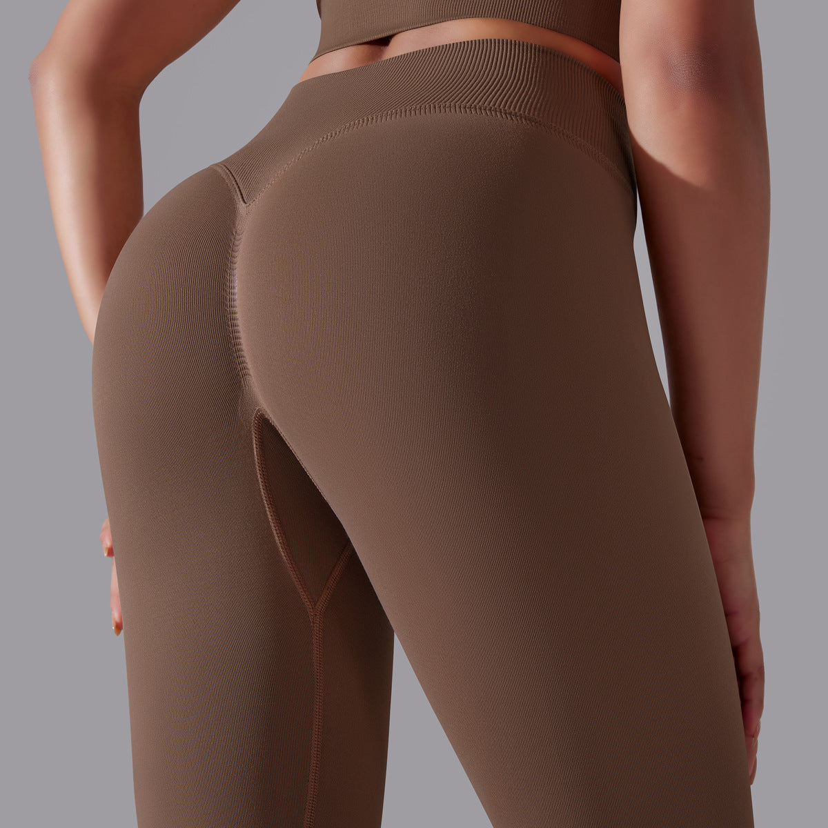 Seamless High Waisted Control Pants for Women Sculpting Peach Butt Leggings for Yoga Fitness and Everyday Wear