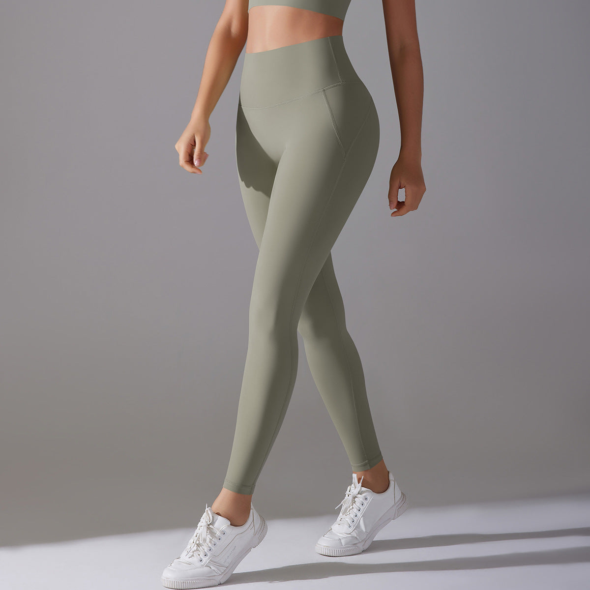 High Waisted Anti Bacterial Yoga Leggings Comfortable and Workout Pants for Performance No Need for Underwear