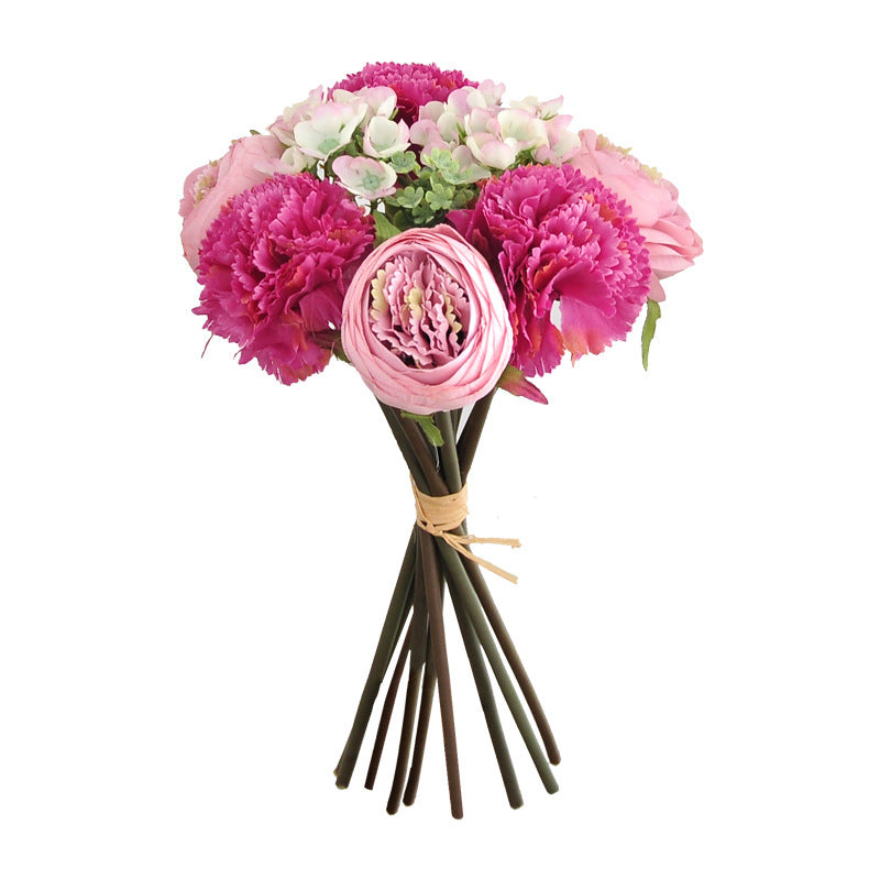 Stunning Artificial Flower Bouquet for Weddings - Enhance Your Home Decor with Luxurious Faux Floral Arrangement featuring Realistic Starry Sky and Lotus Blooms