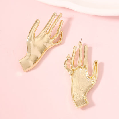 Stunning Gold Geometric Versatile Earrings - Elevate Your Style with Chic Women's Accessories