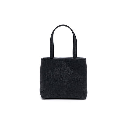 Genuine Leather Handbag with Metal Chain Chic Crossbody Bag for Women Fresh Spring Summer Style Small Square Purse