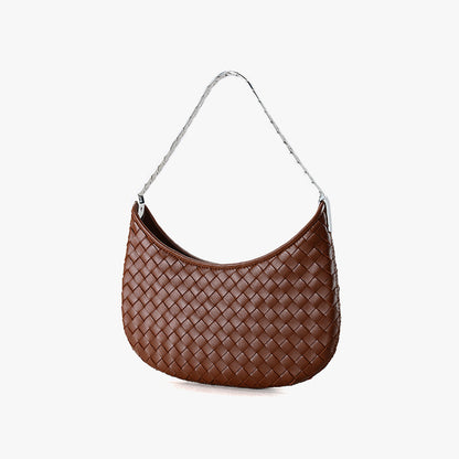 Chic Handcrafted Korean Style Handmade Lambskin Bag for Women Unique Design Genuine Leather Tote Shoulder Bag Ideal for Fashion Enthusiasts