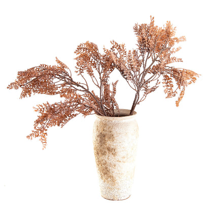 Stunning Faux Dried Floral Arrangement - 2-Prong Misty INS Style Home Decor for Weddings and Celebrations (Model MW82105) – Perfect for Lasting Elegance and Versatile Styling