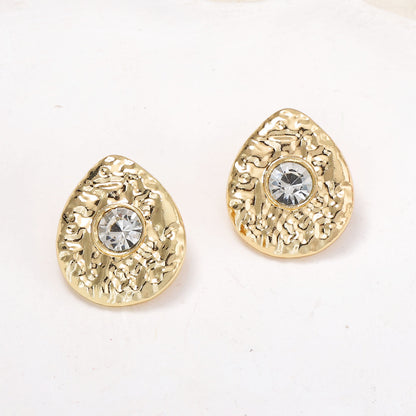 Chic Geometric Alloy Earrings – Exquisite Minimalist Design for Women, Perfect for Any Outfit and Occasion