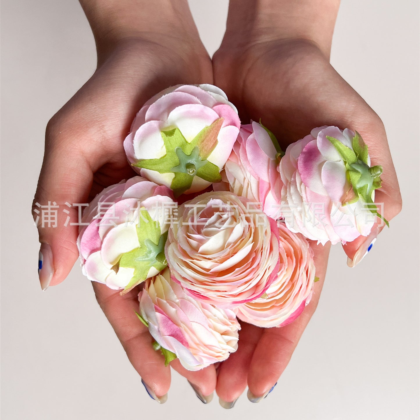 Realistic 24-Layer Peony Rose Flower Head for Weddings | Stunning Silk Fabric Floral Decoration for Photography Props and Celebrations