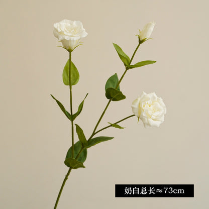 Artificial Peony Flowers for Home Decor - 3-Head Realistic Touch Floral Arrangements Perfect for Weddings and Events