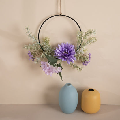 Stunning Faux Floral Wall Décor - Kanai Furlong Inspired Hanging Flower Arrangement, Perfect for Home Decoration, Boho-Chic Aesthetic, and Lasting Elegance – Model CF01109