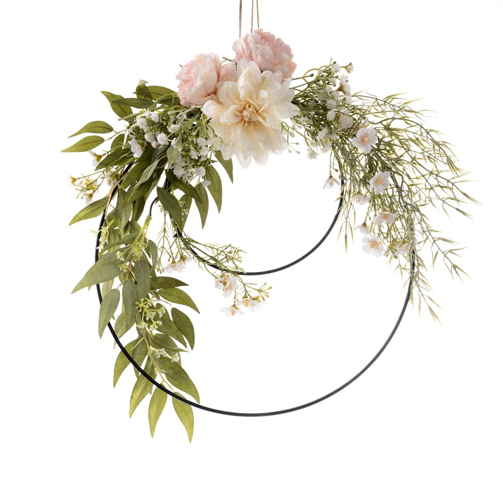 Elegant Faux Flower Wall Decor - Stunning Floral Arrangement for Weddings and Home Decoration - Multi-Purpose Bouquets, Perfect for Events and Parties - Model CF01065