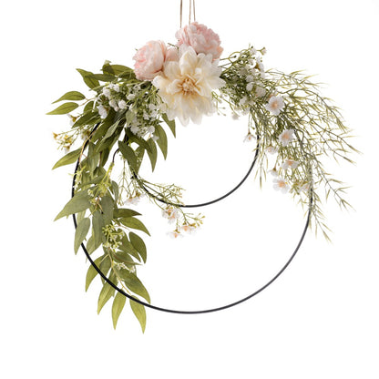 Elegant Faux Flower Wall Decor - Stunning Floral Arrangement for Weddings and Home Decoration - Multi-Purpose Bouquets, Perfect for Events and Parties - Model CF01065