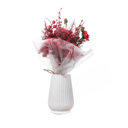 Stunning Artificial Floral Bouquet for Home Décor - Perfect for Weddings and Special Events - Wall Decor Option CF01172