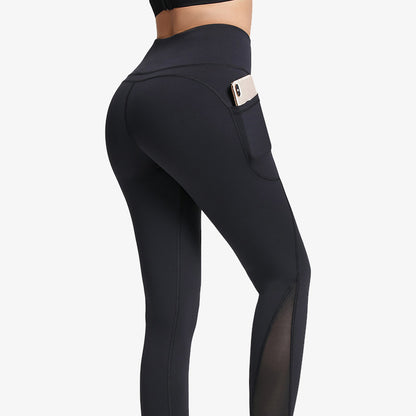 High Waist Tummy Control Shaping Leggings for Women Butt Lifting Comfortable Yoga Pants with Pockets for Gym Fitness Training