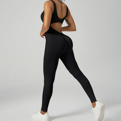 Peach Butt One Piece Yoga Outfit for Women Back Design High Performance Fitness Bodysuit for Enhanced Comfort and Flexibility