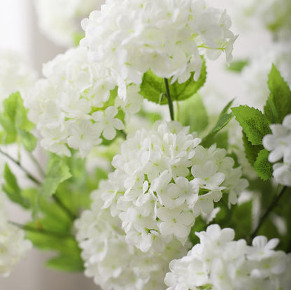 Realistic Hydrangea Bouquet – Stunning Faux Flower Arrangement for Home and Living Room Décor