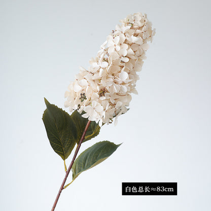 Realistic Faux Hydrangea Flower with High Branch for Hotel Decorations and Wedding Arrangements – Beautiful Artificial Buddha Pagoda Design