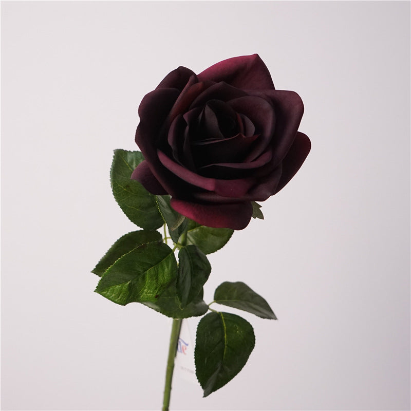 Luxurious Moisture-Infused Realistic Rose Stem - Perfect Artificial Flower for Home Décor, Bridal Bouquets, and Wedding Arrangements | Ideal for Events and Lasting Memories