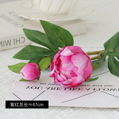 High-Quality Realistic Faux Peony Flowers - Perfect for Home and Restaurant Decor, Stunning Photography Props, and Beautiful Floral Arrangements