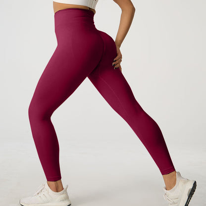 High Waisted Peach Butt Yoga Pants for Autumn and Winter Quick Dry Workout Ready Leggings for Cycling and Fitness