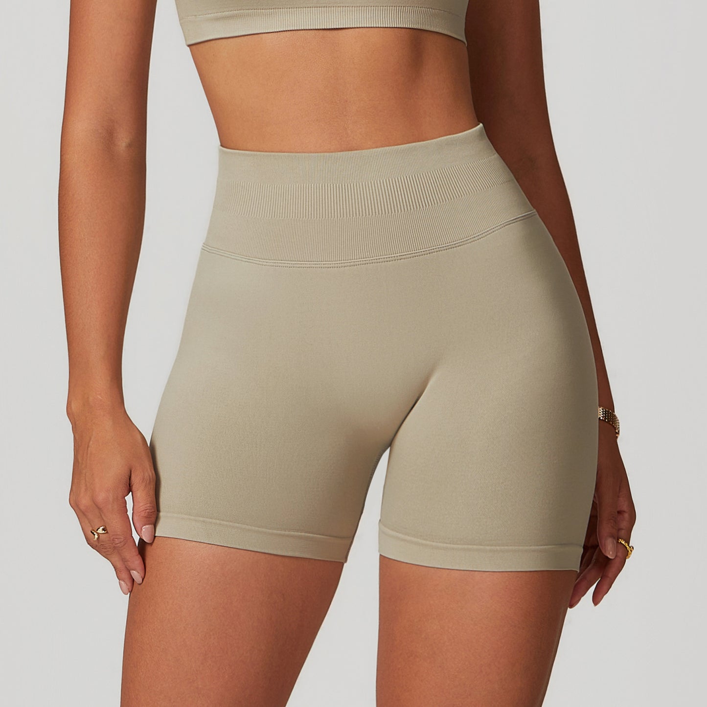 Seamless High Waisted Yoga Shorts for Women Summer Essential for Butt Lifting Quick Dry Performance and Comfort During Running Fitness Activities Style 7655