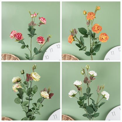 Stunning Multi-Head Artificial Rose Flowers - Perfect Home Decor and Wedding Decorations - GF14203