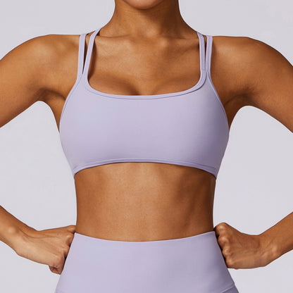 High Performance Seamless Sports Bra for Yoga and Running Quick Drying Comfortable Fit for All Workouts Model 8260