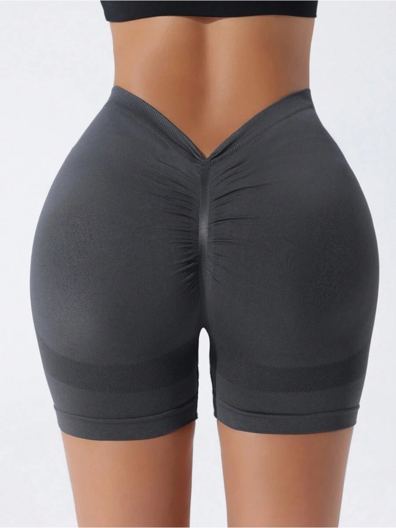 Women s Seamless Yoga Shorts for Hiking Running and Workouts High Waisted Butt Lifting Moisture Wicking Activewear