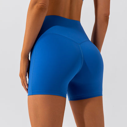 High Waisted Women's Yoga Shorts Quick Dry Breathable and Stretchy Workout Leggings for Outdoor Fitness Butt Lifting Performance Pants