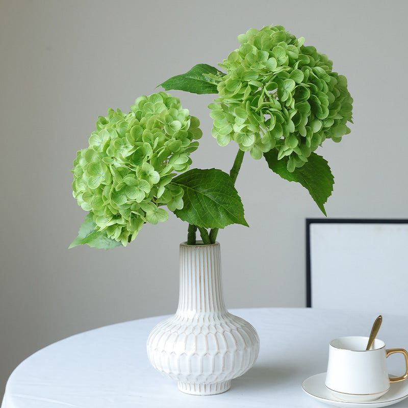 Realistic Hydrangea Faux Flowers for Home Décor -  Quality, Moisture-Resistant, Perfect for Living Room and Bedroom Styling, Ideal Photo Props