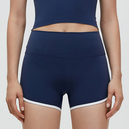 High Waisted Women's Yoga Shorts for Comfortable Outdoor Wear Lifted Butt Quick Dry for Running and Fitness Activities